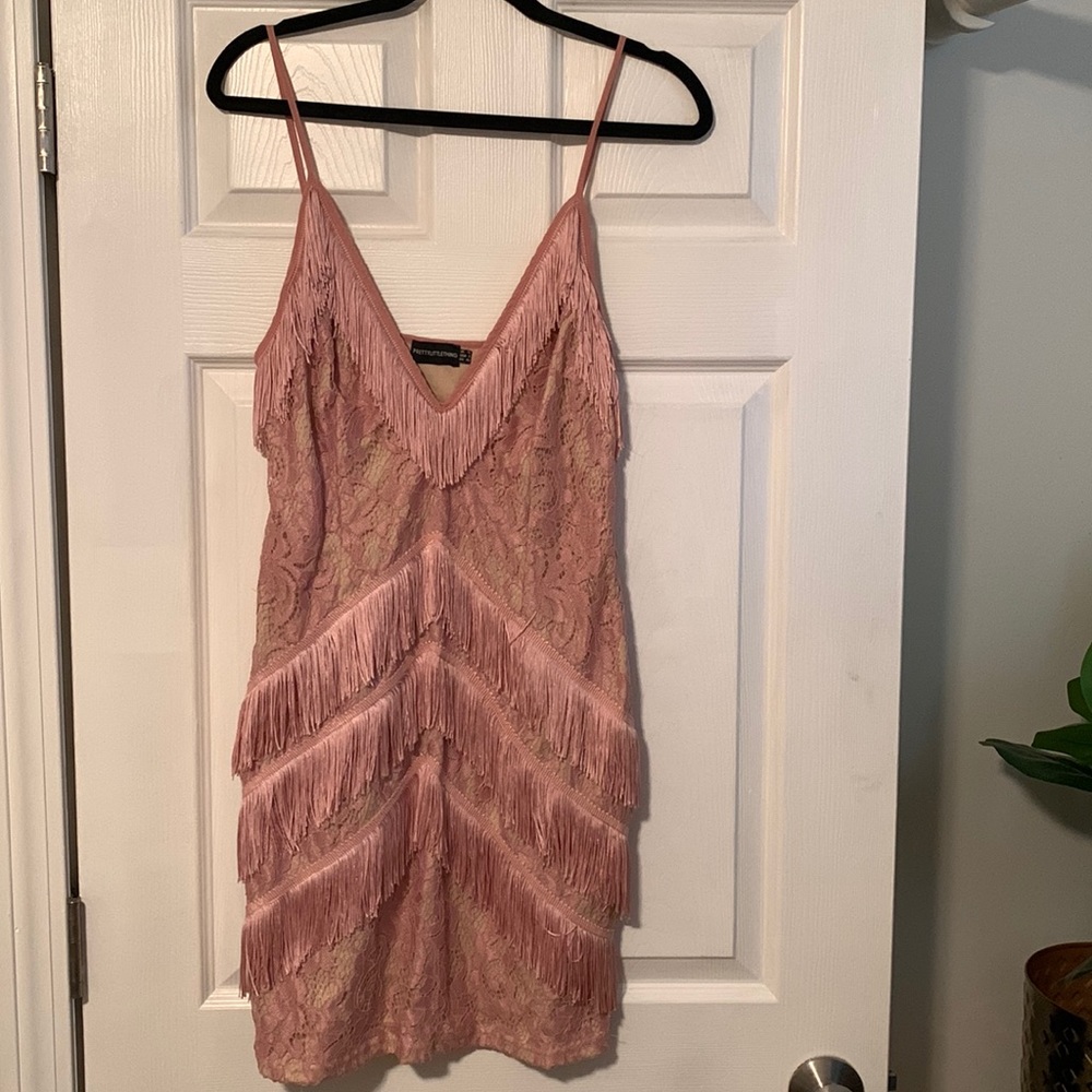 Fringe/Lace dress